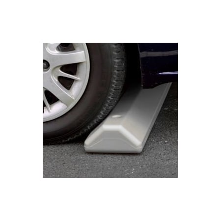 Justrite Eagle Parking Curb with Hardware 72"L x 4"H x 8"W Gray, 1790G 1790G